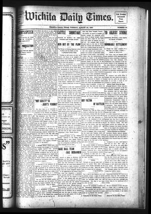 Wichita Daily Times. (Wichita Falls, Tex.), Vol. 1, No. 85, Ed. 1 Tuesday, August 20, 1907