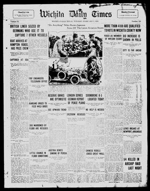 Wichita Daily Times (Wichita Falls, Tex.), Vol. 9, No. 226, Ed. 1 Tuesday, February 1, 1916