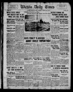 Wichita Daily Times (Wichita Falls, Tex.), Vol. 9, No. 228, Ed. 1 Thursday, February 3, 1916