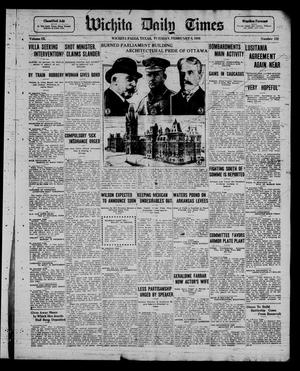 Wichita Daily Times (Wichita Falls, Tex.), Vol. 9, No. 232, Ed. 1 Tuesday, February 8, 1916