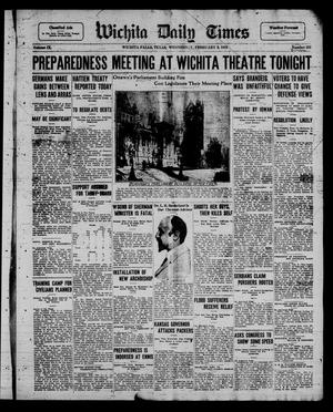 Wichita Daily Times (Wichita Falls, Tex.), Vol. 9, No. 233, Ed. 1 Wednesday, February 9, 1916