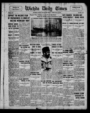 Primary view of object titled 'Wichita Daily Times (Wichita Falls, Tex.), Vol. 9, No. 234, Ed. 1 Thursday, February 10, 1916'.
