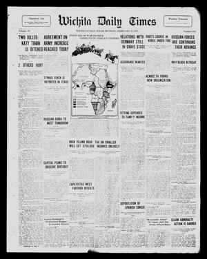 Wichita Daily Times (Wichita Falls, Tex.), Vol. 9, No. 243, Ed. 1 Monday, February 21, 1916