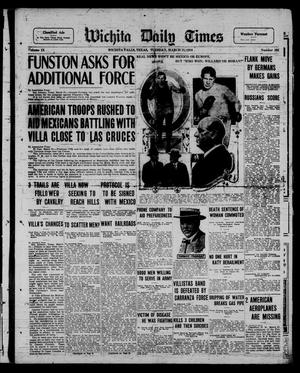 Wichita Daily Times (Wichita Falls, Tex.), Vol. 9, No. 268, Ed. 1 Tuesday, March 21, 1916