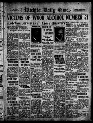 Wichita Daily Times (Wichita Falls, Tex.), Vol. 13, No. 210, Ed. 1 Saturday, December 27, 1919