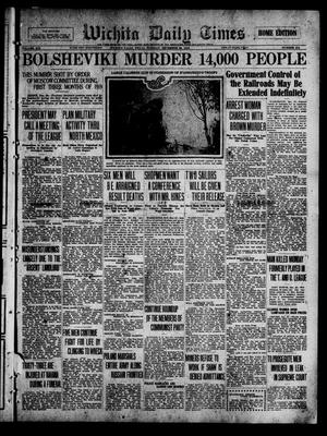 Wichita Daily Times (Wichita Falls, Tex.), Vol. 13, No. 213, Ed. 1 Tuesday, December 30, 1919