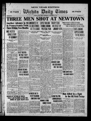 Wichita Daily Times (Wichita Falls, Tex.), Vol. 13, No. 214, Ed. 1 Wednesday, December 31, 1919