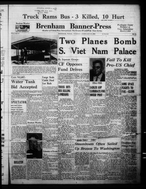 Brenham Banner-Press (Brenham, Tex.), Vol. 97, No. 41, Ed. 1 Tuesday, February 27, 1962