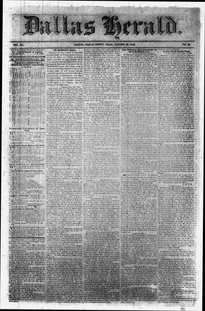Dallas Herald. (Dallas, Tex.), Vol. 12, No. 21, Ed. 1 Thursday, January 19, 1865