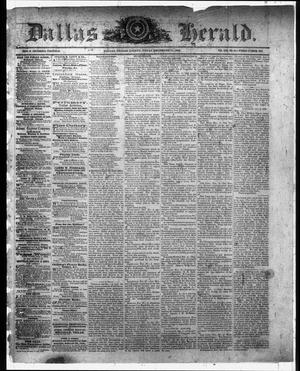 Dallas Herald. (Dallas, Tex.), Vol. 13, No. 14, Ed. 1 Saturday, December 16, 1865