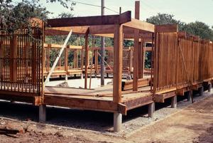 [Dry Garden Enclosure Construction]