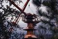 Photograph: [Japanese Garden Pagoda, Roof Installation #4]
