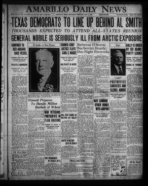 Amarillo Daily News (Amarillo, Tex.), Vol. 19, No. 241, Ed. 1 Wednesday, July 4, 1928