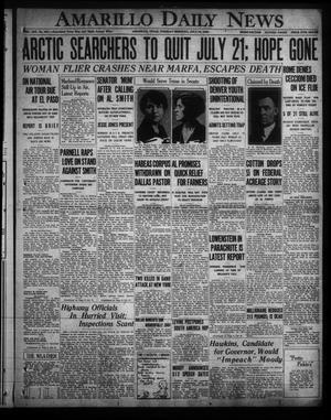 Amarillo Daily News (Amarillo, Tex.), Vol. 19, No. 247, Ed. 1 Tuesday, July 10, 1928