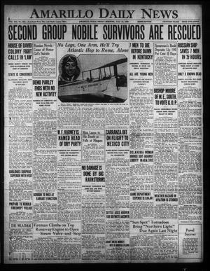 Amarillo Daily News (Amarillo, Tex.), Vol. 19, No. 250, Ed. 1 Friday, July 13, 1928
