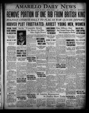 Amarillo Daily News (Amarillo, Tex.), Vol. 20, No. 27, Ed. 1 Thursday, December 13, 1928