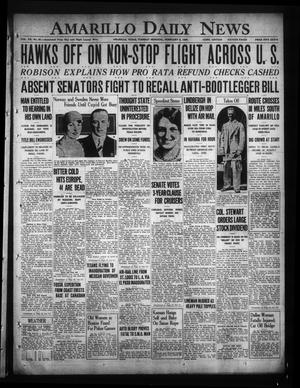 Amarillo Daily News (Amarillo, Tex.), Vol. 20, No. 81, Ed. 1 Tuesday, February 5, 1929