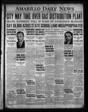 Amarillo Daily News (Amarillo, Tex.), Vol. 20, No. 85, Ed. 1 Saturday, February 9, 1929