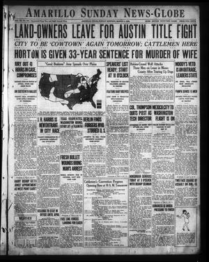 Amarillo Sunday News-Globe (Amarillo, Tex.), Vol. 20, No. 107, Ed. 1 Sunday, March 3, 1929