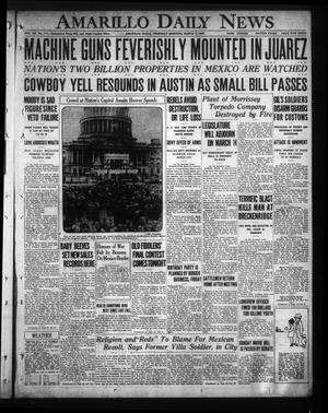 Amarillo Daily News (Amarillo, Tex.), Vol. 20, No. 111, Ed. 1 Thursday, March 7, 1929
