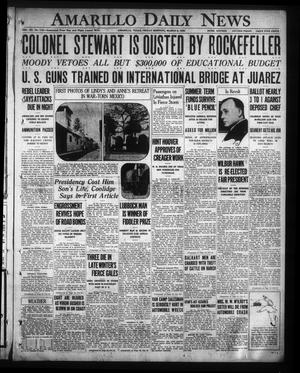 Amarillo Daily News (Amarillo, Tex.), Vol. 20, No. 112, Ed. 1 Friday, March 8, 1929