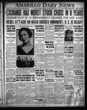 Amarillo Daily News (Amarillo, Tex.), Vol. 20, No. 131, Ed. 1 Wednesday, March 27, 1929