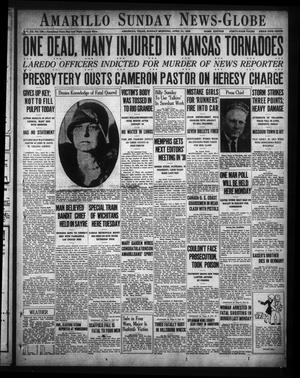 Amarillo Sunday News-Globe (Amarillo, Tex.), Vol. 20, No. 156, Ed. 1 Sunday, April 21, 1929