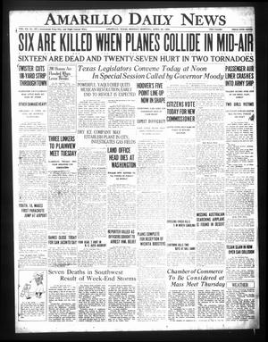 Amarillo Daily News (Amarillo, Tex.), Vol. 20, No. 157, Ed. 1 Monday, April 22, 1929