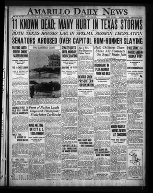 Amarillo Daily News (Amarillo, Tex.), Vol. 20, No. 160, Ed. 1 Thursday, April 25, 1929