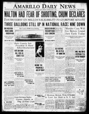Amarillo Daily News (Amarillo, Tex.), Vol. 20, No. 171, Ed. 1 Monday, May 6, 1929