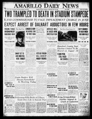 Amarillo Daily News (Amarillo, Tex.), Vol. 20, No. 185, Ed. 1 Monday, May 20, 1929