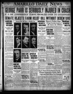 Amarillo Daily News (Amarillo, Tex.), Vol. 20, No. 208, Ed. 1 Wednesday, June 12, 1929