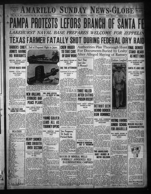 Amarillo Sunday News-Globe (Amarillo, Tex.), Vol. 20, No. 261, Ed. 1 Sunday, August 4, 1929