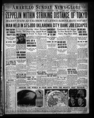 Amarillo Sunday News-Globe (Amarillo, Tex.), Vol. 20, No. 275, Ed. 1 Sunday, August 18, 1929