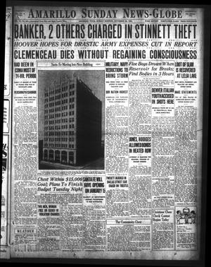 Amarillo Sunday News-Globe (Amarillo, Tex.), Vol. 20, No. 343, Ed. 1 Sunday, November 24, 1929
