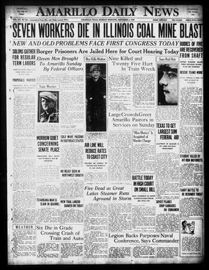 Amarillo Daily News (Amarillo, Tex.), Vol. 20, No. 351, Ed. 1 Monday, December 2, 1929