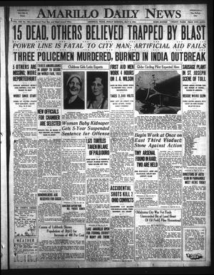 Amarillo Daily News (Amarillo, Tex.), Vol. 21, No. 146, Ed. 1 Friday, May 9, 1930