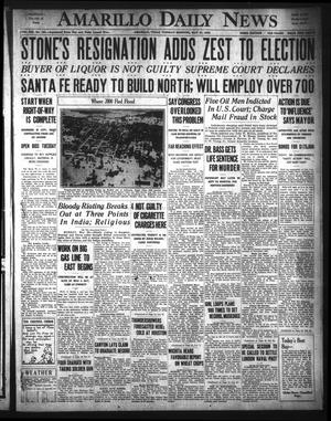 Amarillo Daily News (Amarillo, Tex.), Vol. 21, No. 164, Ed. 1 Tuesday, May 27, 1930