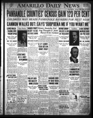 Amarillo Daily News (Amarillo, Tex.), Vol. 21, No. 174, Ed. 1 Friday, June 6, 1930