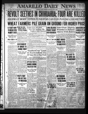 Amarillo Daily News (Amarillo, Tex.), Vol. 21, No. 194, Ed. 1 Thursday, June 26, 1930