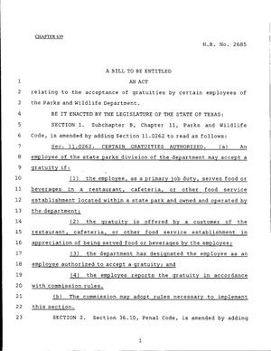 79th Texas Legislature, Regular Session, House Bill 2685, Chapter 639