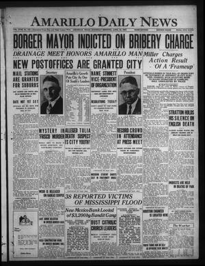 Primary view of object titled 'Amarillo Daily News (Amarillo, Tex.), Vol. 18, No. 163, Ed. 1 Saturday, April 23, 1927'.