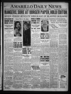 Amarillo Daily News (Amarillo, Tex.), Vol. 18, No. 177, Ed. 1 Saturday, May 7, 1927