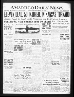 Amarillo Daily News (Amarillo, Tex.), Vol. 18, No. 179, Ed. 1 Monday, May 9, 1927