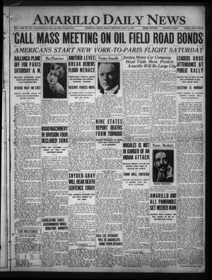 Amarillo Daily News (Amarillo, Tex.), Vol. 18, No. 183, Ed. 1 Friday, May 13, 1927
