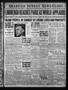 Thumbnail image of item number 1 in: 'Amarillo Sunday News-Globe (Amarillo, Tex.), Vol. 18, No. 192, Ed. 1 Sunday, May 22, 1927'.
