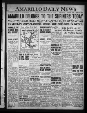 Primary view of object titled 'Amarillo Daily News (Amarillo, Tex.), Vol. 18, No. 197, Ed. 1 Friday, May 27, 1927'.