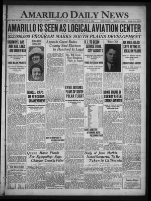 Amarillo Daily News (Amarillo, Tex.), Vol. 18, No. 259, Ed. 1 Thursday, July 28, 1927