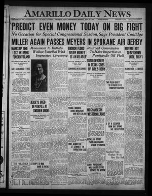 Amarillo Daily News (Amarillo, Tex.), Vol. 18, No. 314, Ed. 1 Wednesday, September 21, 1927