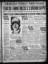 Primary view of Amarillo Sunday News-Globe (Amarillo, Tex.), Vol. 18, No. 325, Ed. 1 Sunday, October 2, 1927